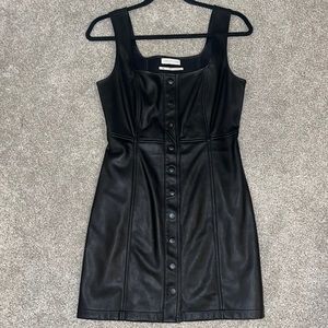 Leather Urban Outfitters Dress